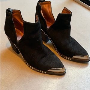 Jeffrey Campbell suede boots